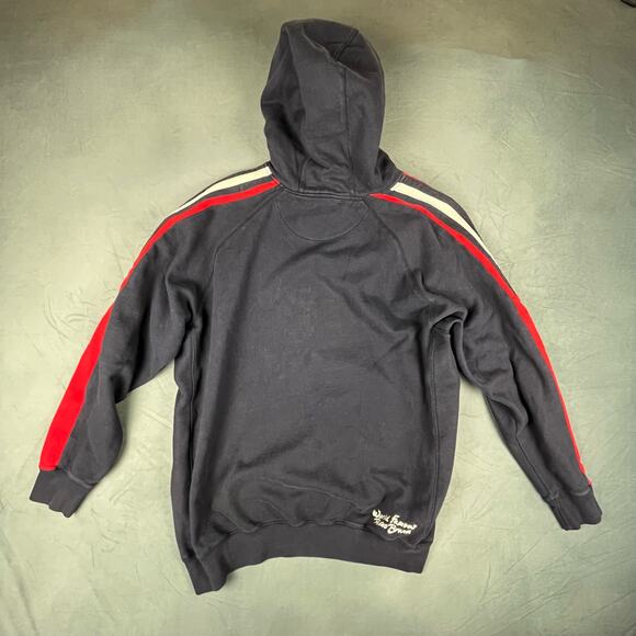 Vintage Thick Stitch Embroider 3D Ecko Unlimited Pullover Hooded Sweatshirt W-05 - Picture 11 of 12